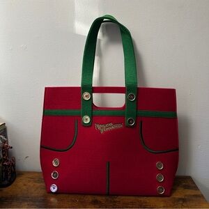 Disney Red and Green Holiday Bag
